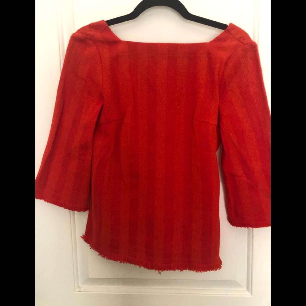 NWT Trina Turk Summer Tweed Top Size xs